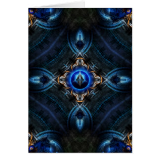 Azul dorado Kaleidoscope