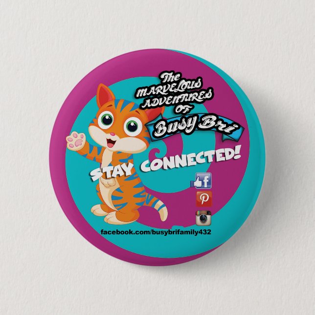 Azul el botón del gato (Anverso)