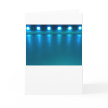 Azul eléctrico, tarjeta