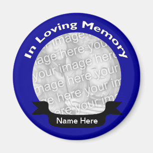 Azul en memoria del imán