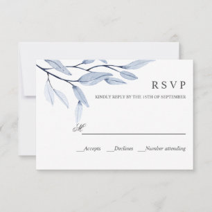 Azul etéreo REVP DE RESPUESTA DEL BODA