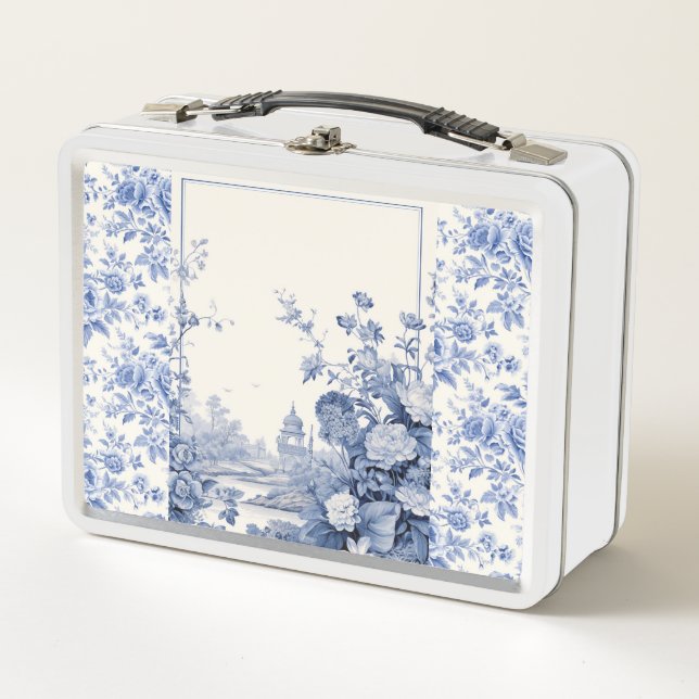 Azul floral de Francia (Anverso)