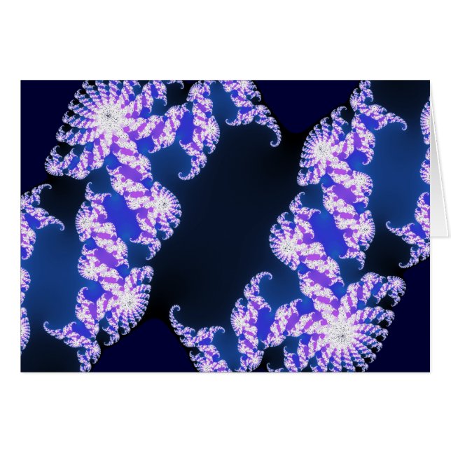 Azul fractal (Anverso (Horizontal))