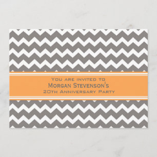 Azul gris de la invitación de la fiesta de