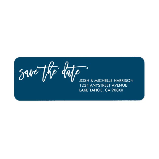 Azul guardar la etiqueta de dirección de devolució (Frente)