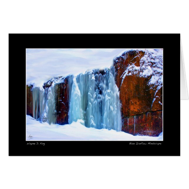 Azul Iceflow Mindscape (Anverso (Horizontal))