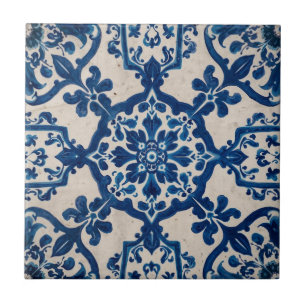 Azul Índigo Azulejo Lisboa Talavera Portuguesa 