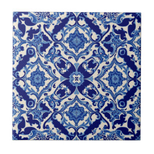 Azul Índigo Azulejo Lisboa Talavera Portuguesa