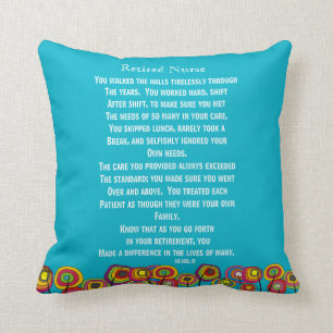 Azul jubilado artsy de Nright de la almohada del