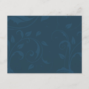 Azul marino clásico - TARJETAS RSVP PERSONALIZADO