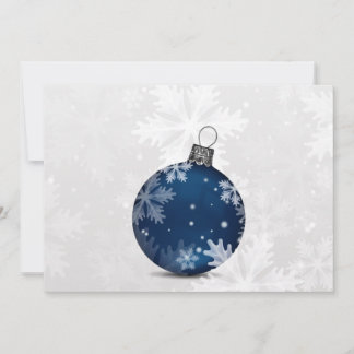 azul marino de plata festiva tarjeta de vacaciones