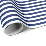 Azul Marino| Papel de ajuste de franjas blancas<br><div class="desc">Este clásico papel de regalo de rayas es perfecto para sus necesidades de regalos! Envuelva un regalo de cumpleaños, regalo de ducha de bebé, regalo de ducha de novia, regalo de boda o regalo para cualquier otra ocasión especial. También es una opción maravillosa para envolver la artesanía de papel: envoltura...</div>