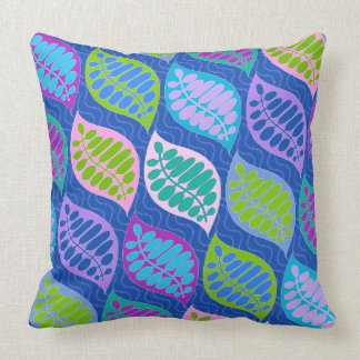 Azul moderno ausente de la almohada del flotador