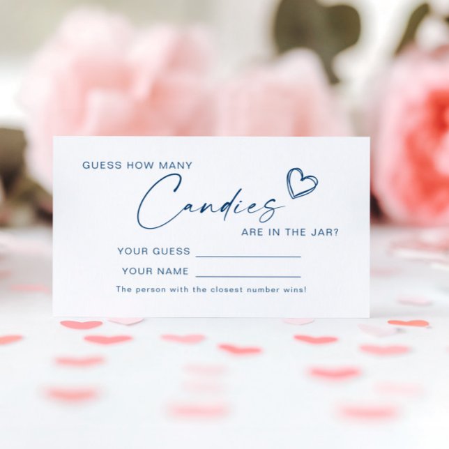 Azul moderno Cuántos cartones ducha tarjeta de jue (Subido por el creador)