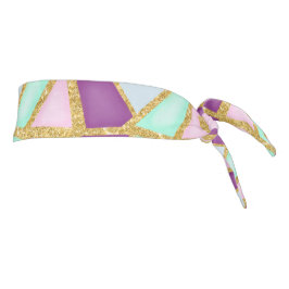 Azul morado rosado con honda de "me gusta" de oro