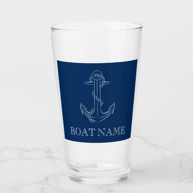 Azul Nautical Spirit Anchor Navy (Anverso)