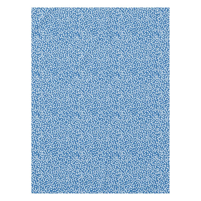 Azul nebulosa con mantel de nieve blanca (Anverso)