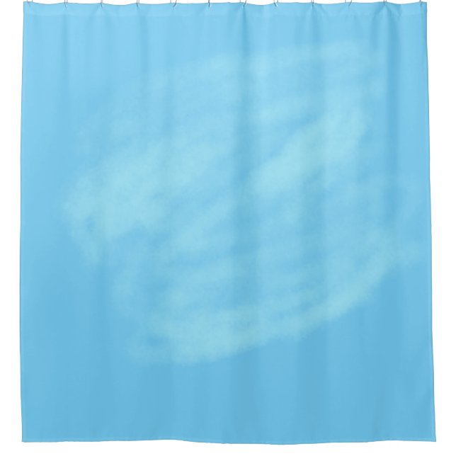 Azul Negro efecto pintura arte acrílico Cortina de (Anverso)