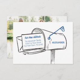 Azul Nuestro nuevo buzón de correo de dirección en