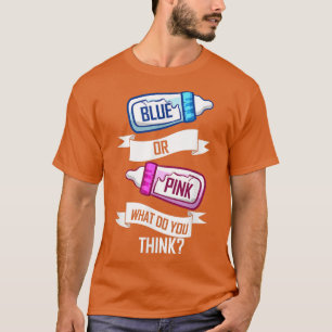 Azul o Rosa: camiseta reveladora de género