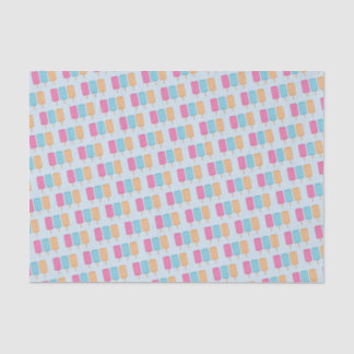 Azul Orán del rosa del papel seda del popsicle del
