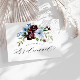 azul polvoriento burdeos, serás mi tarjeta de dama