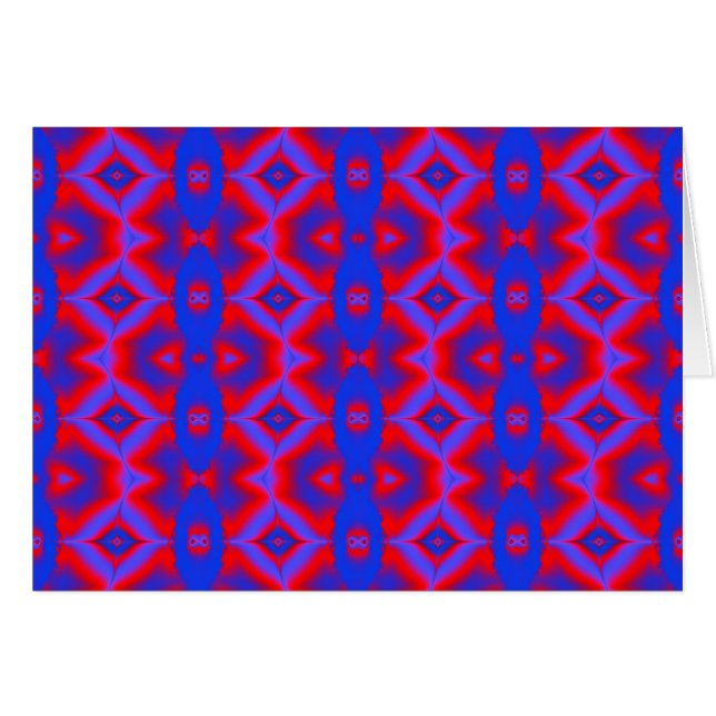 azul rojo salvaje (Anverso (Horizontal))