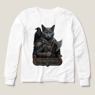 Azul Ruso Gato Noble Odin