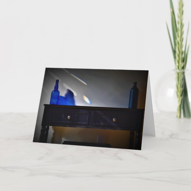 Azul, tarjeta (Anverso)