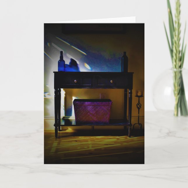 Azul, tarjeta (Anverso)