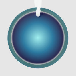 Azul/Verde bonito > Ornamento de Navidad