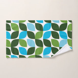 Azul, verde, fresco, moderno y natural abstracto