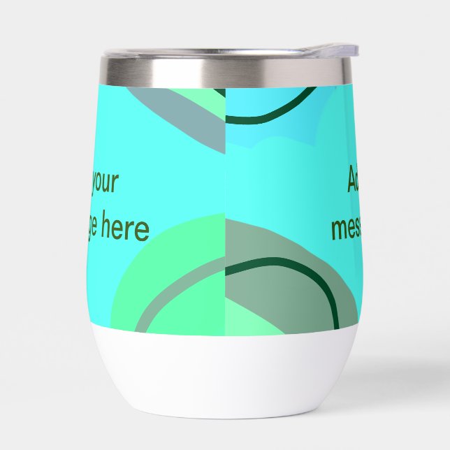 Azul verde negro pastel abstracto agregar texto de (Izquierdo)