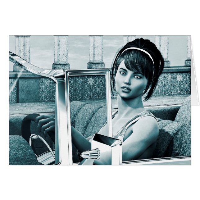 Azul vintage (Anverso (Horizontal))