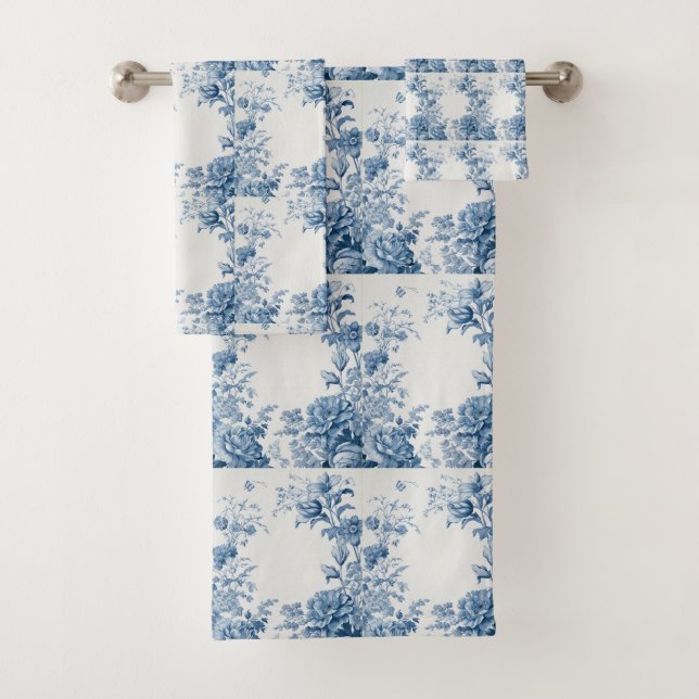 Azul vintage floral (In situ)