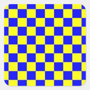 ⛲ azul y amarilla 💛 🐬 PEGATINAS 🌙 de verificaci