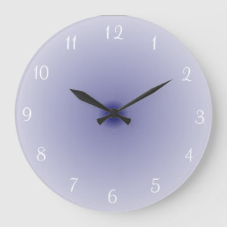 Azul y blanco oxidado> Relojes de cocina llanos