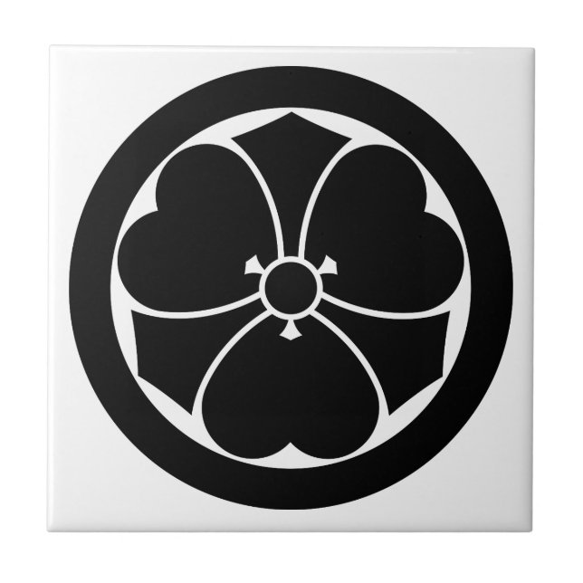 AZULEJO 丸 に 剣 酢 漿 草 (Frente)