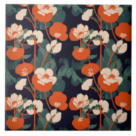 AZULEJO 花柄タイル