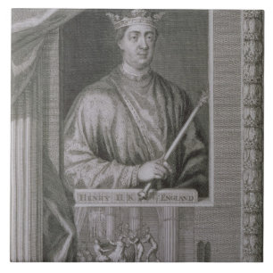 Azulejo 1133-89) reyes de Henry II (de Inglaterra a partir