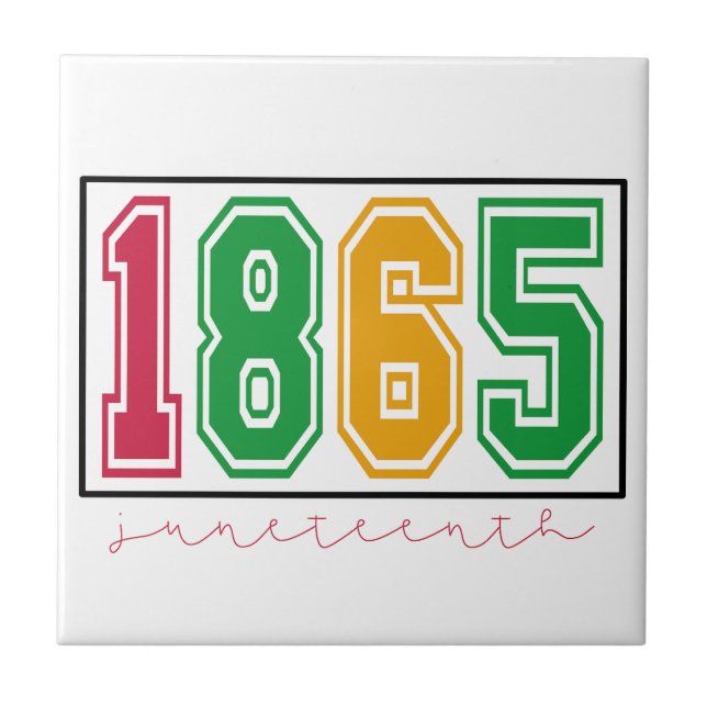 Azulejo 12 de junio - Historia negra (Frente)