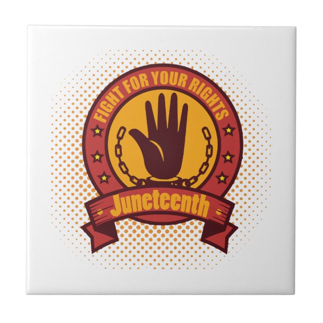 Azulejo 12 de junio lucha por sus derechos (Frente)