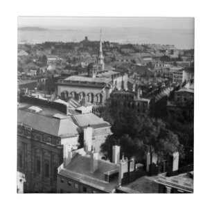 Azulejo 1859: Una vista de Boston que mira del sur