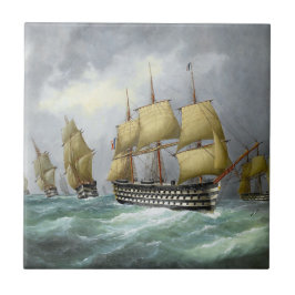 Azulejo 1.ᵉʳ buque de guerra de vapor 1884