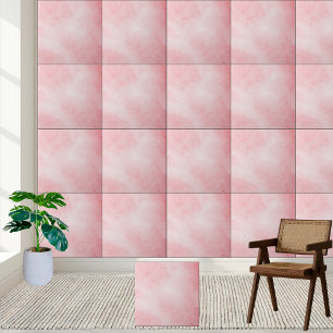 Azulejo #1 acuarela rosa elegante Estética suave de Rubo