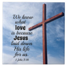 1 Juan 3:1 Jesucristo nos dio su vida