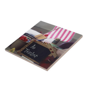 Azulejo #1 Nilo del profesor/Trivet