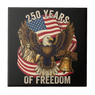 Azulejo 250 años americano 1776-2026