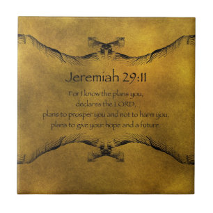 Azulejo 29:11 de Jeremiah