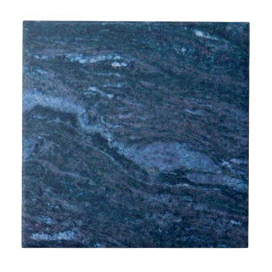 Azulejo 2° de reproducción de granito azul Faux de 2 ric